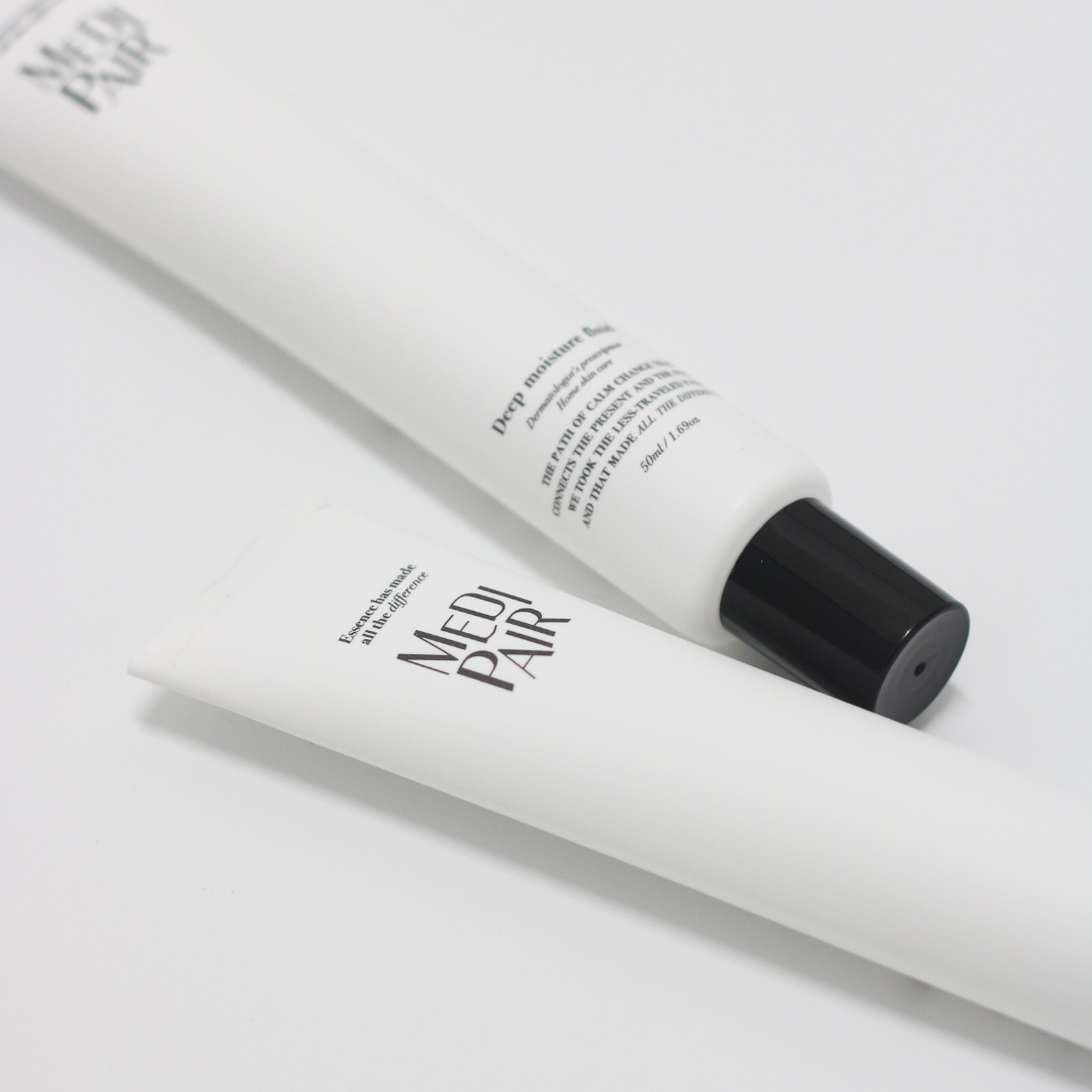 tubes of moisturizer