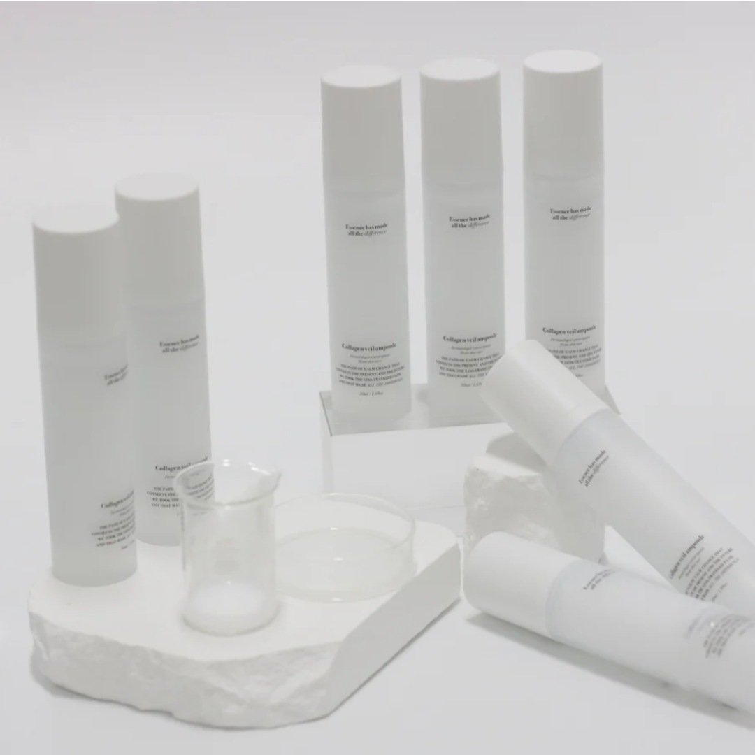 multiple serum bottles