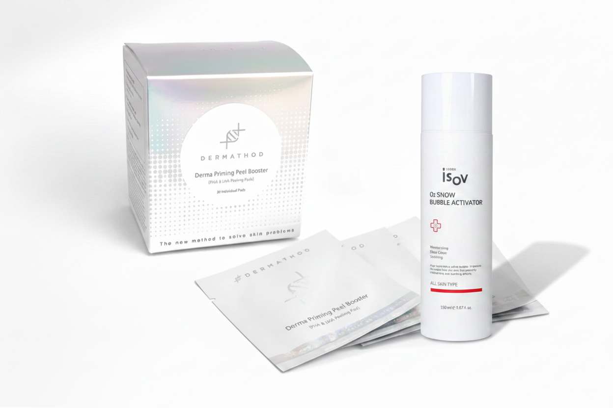 cleanser and peel pads